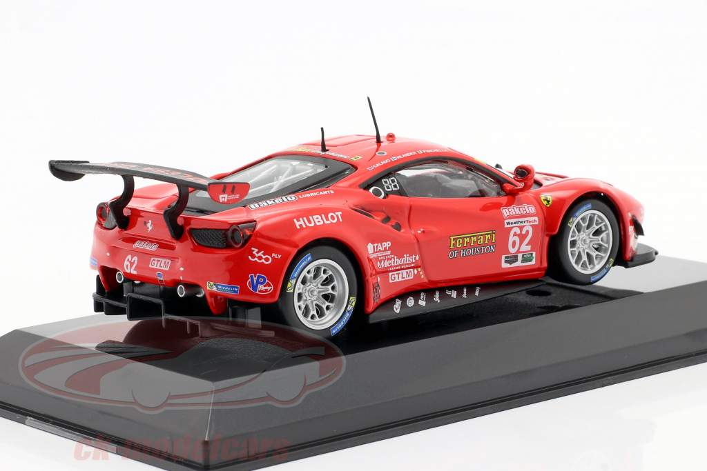 Ferrari 488 GTE #62 7e 24h Daytona 2017 Fisichella, Vilander, Calado 1:43 Bburago