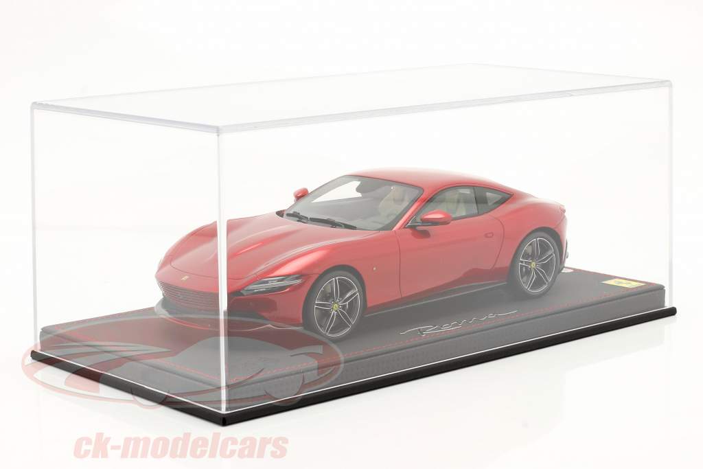 Acryl couverture vitrine pour modèles de voitures dans le échelle 1:18 BBR