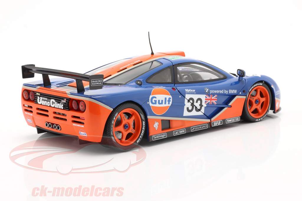 Solido 1:18 McLaren F1 GTR #33 9日 24h LeMans 1996 Gulf Racing