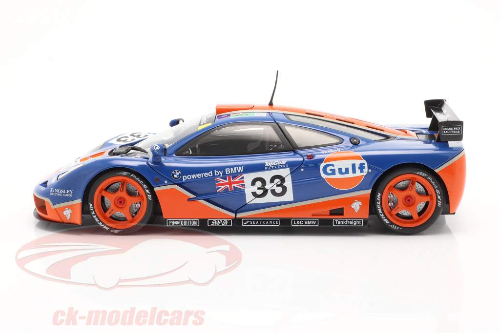 McLaren F1 GTR #33 9日 24h LeMans 1996 Gulf Racing 1:18 Solido