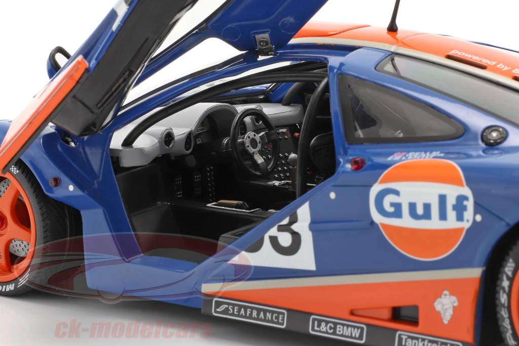 solido 1/18 McLaren F1 GTR #33 24h Le Mans 1996 Gulf Lehto/Weaver