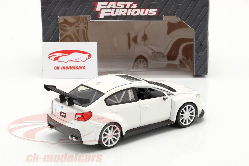 Mr. Little Nobody's Subaru WRX STI Fast and Furious 8 ホワイト 1:24 Jada Toys