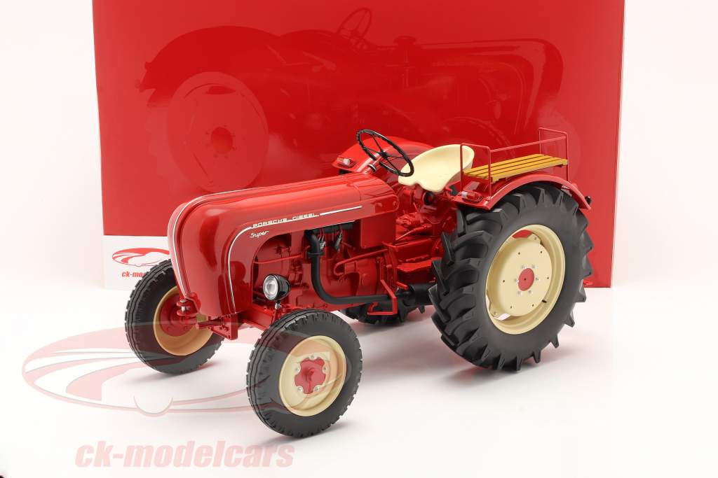 Porsche Super trattore Anno di costruzione 1958 rosso 1:8 Minichamps