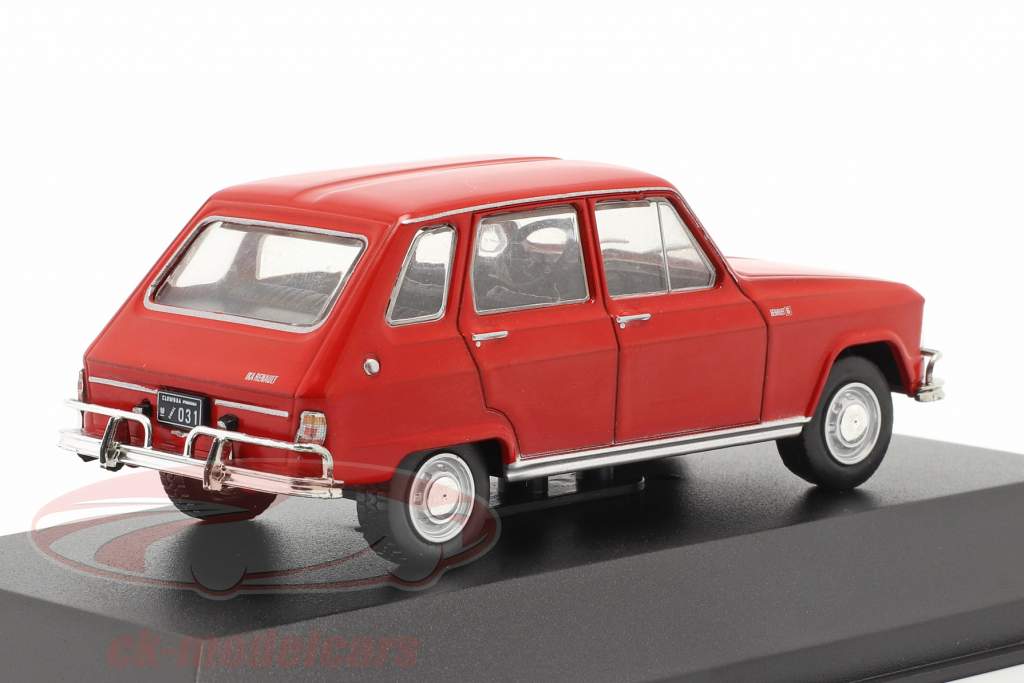 Renault 6 Baujahr 1969 rot 1:43 Altaya