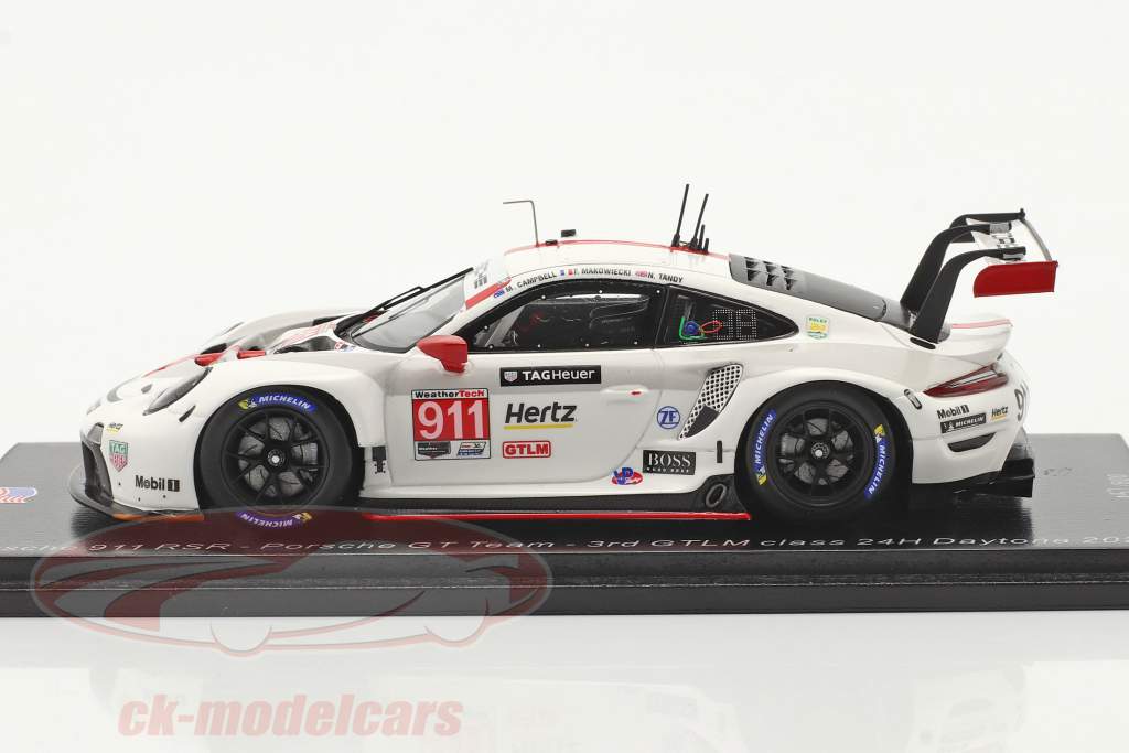 Spark 1:43 Porsche 911 RSR #911 3rd GTLM class 24h Daytona 2020 