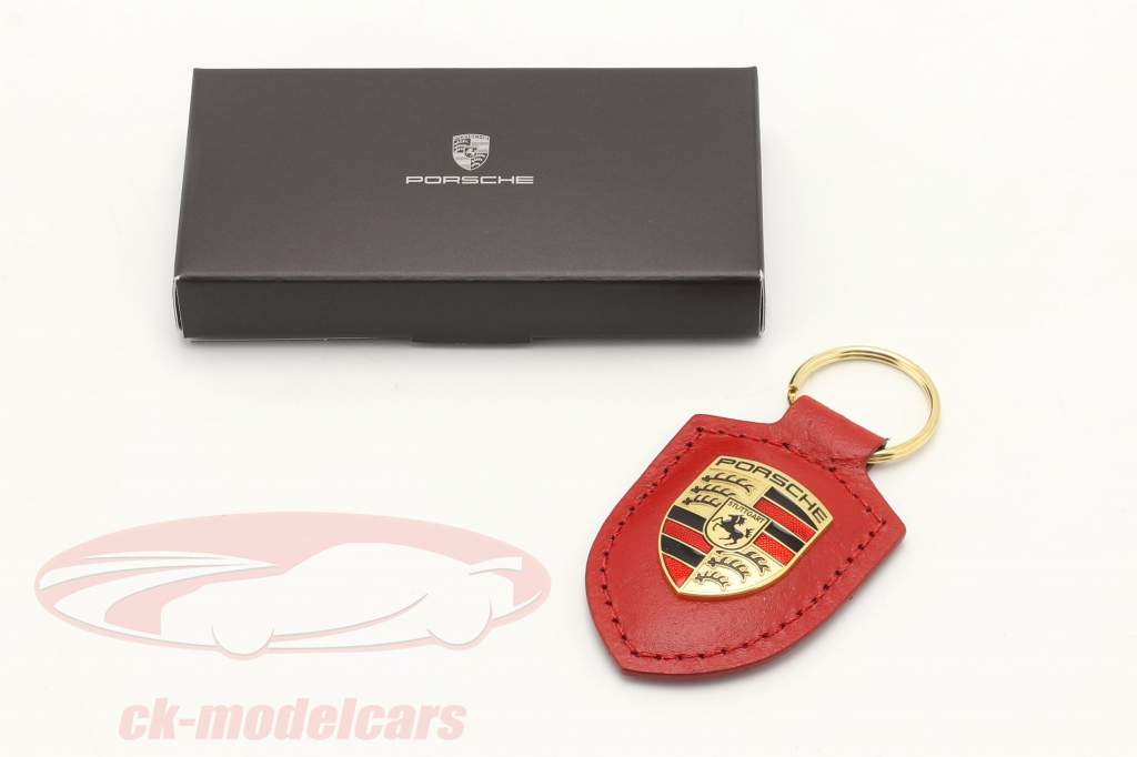 Porsche Porte-clés avec emblème Porsche - Carrera blanc WAP0500960E, Porte-clés  Porsche