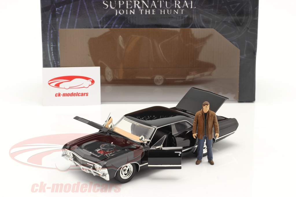 Jadatoys 1:24 Chevy Impala SS Sport Sedan 1967 电视剧Supernatural 