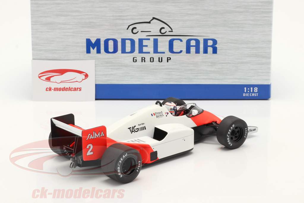 Modelcar Group 1:18 A. Prost McLaren MP4/2B #2 Winner Monaco