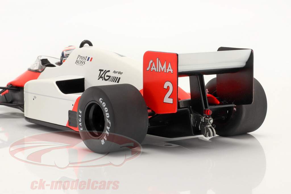 Modelcar Group 1:18 A. Prost McLaren MP4/2B #2 Winner Monaco