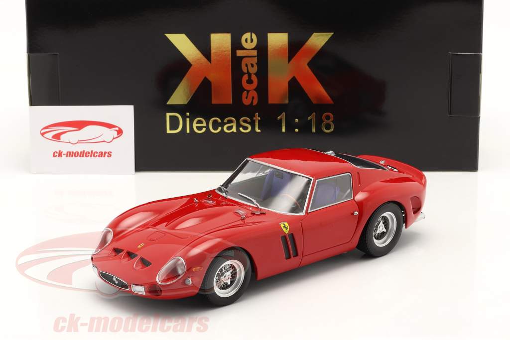 KK-Scale 1:18 Ferrari 250 GTO year 1962 red KKDC180731 model car 