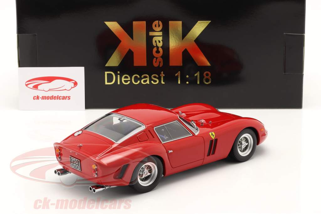 KK-Scale 1:18 Ferrari 250 GTO Baujahr 1962 rot KKDC180731 