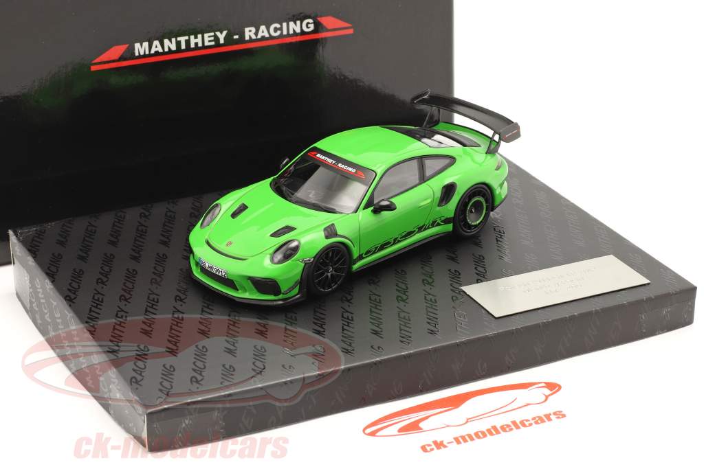 Minichamps 1:43 Porsche 911 (991 II) GT3 RS MR Manthey Racing vert