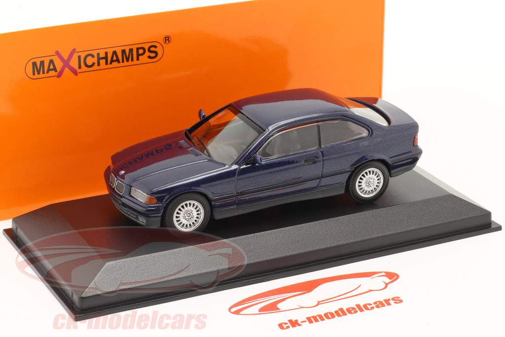 Minichamps 1:43 BMW 3 Series (E36) クーペ 建設年 1992 濃紺
