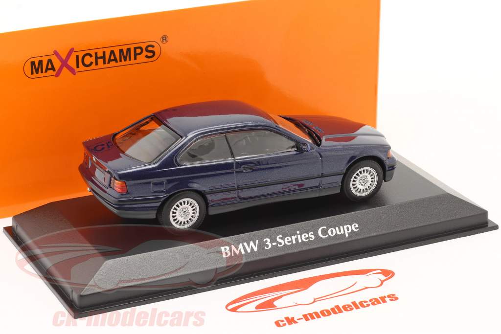 Maxichamps Modellauto BMW 3er E36 Coupe 1992 rot Modellauto 1:43  Maxichamps, Maßstab 1:43