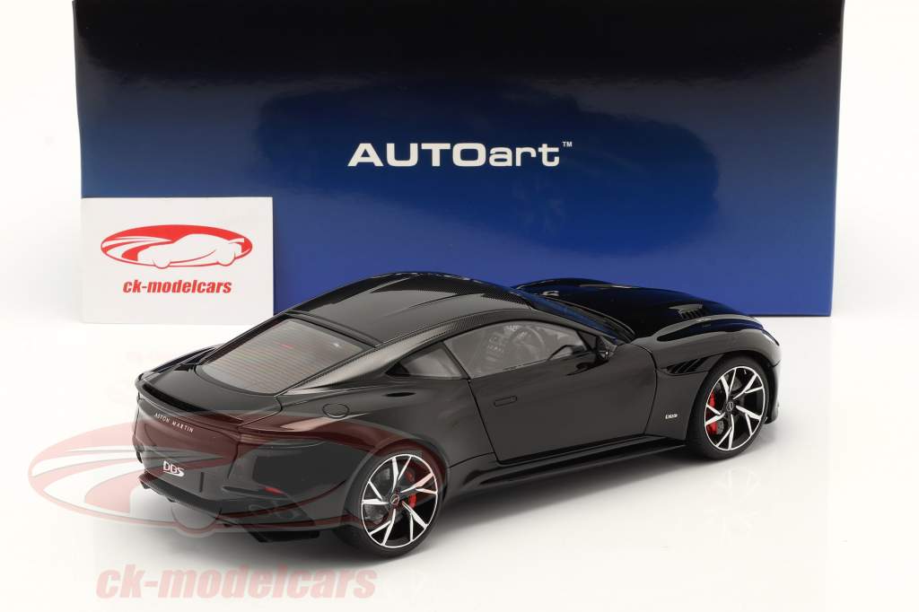 Aston Martin DBS Superleggera bouwjaar 2019 zwart 1:18 AUTOart