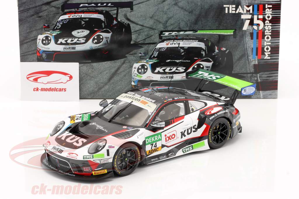 Ixo 1:18 Porsche 911 GT3 R #74 ADAC GT Masters 2021 KÜS Team75 