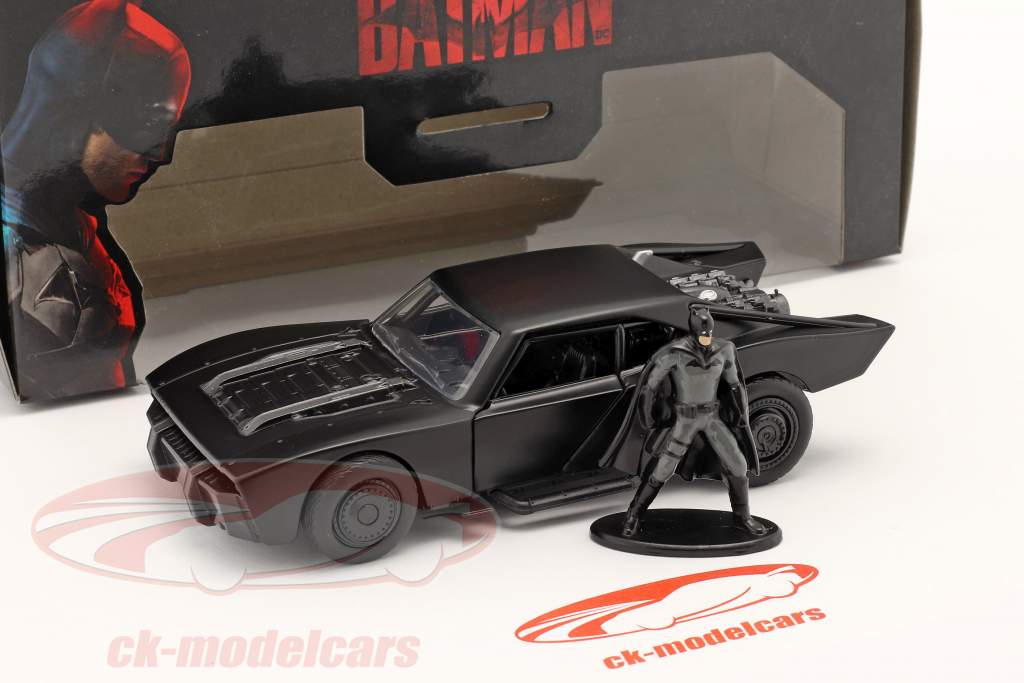 Jadatoys 1:32 Batmobile con Batman figura Película The Batman 2022 negro  253213008 modelo coche 253213008 4006333080234