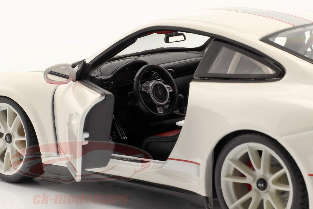 ポルシェ911（997）2011ホワイト1時18分モデルBburagoを内蔵GT3 RS 4.0年