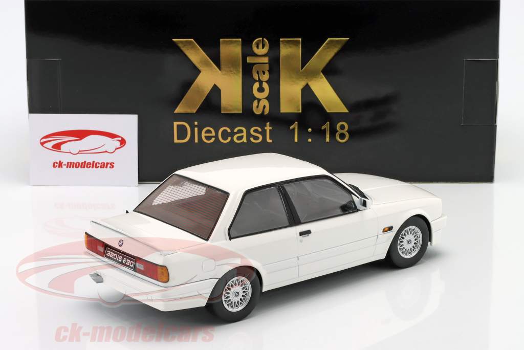 KK-Scale 1:18 BMW 320iS E30 Italo M3 year 1989 white KKDC180882