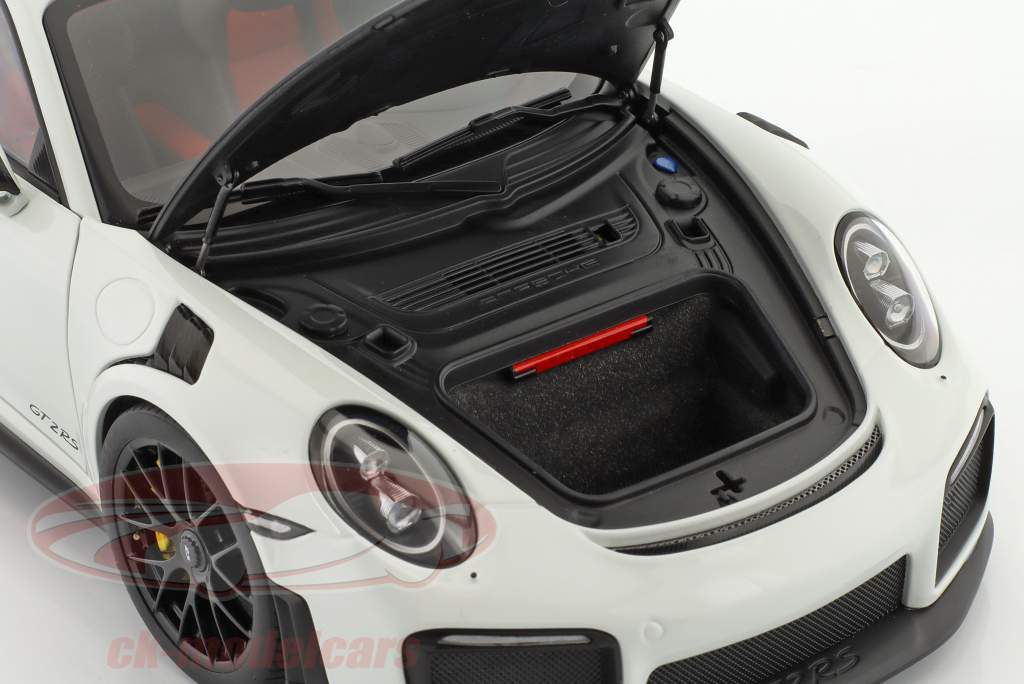 Porsche 911 (991 II) GT2 RS Weissach Package 2017 blanche 1:18 AUTOart