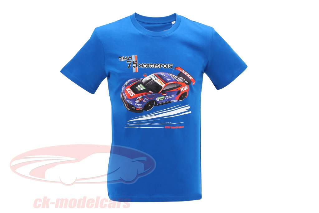 figli maglietta Racing Team75 Motorsport DTM 2022 blu