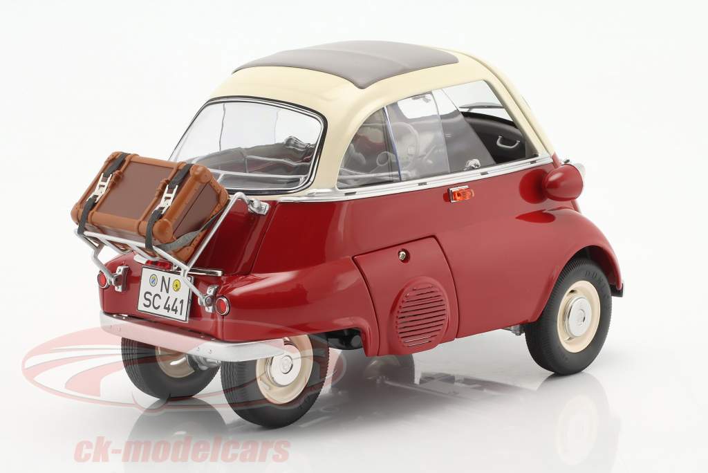 BMW - ISETTA EXPORT 1960 - RED WHITE /Schuco 1/12 ミニカー-