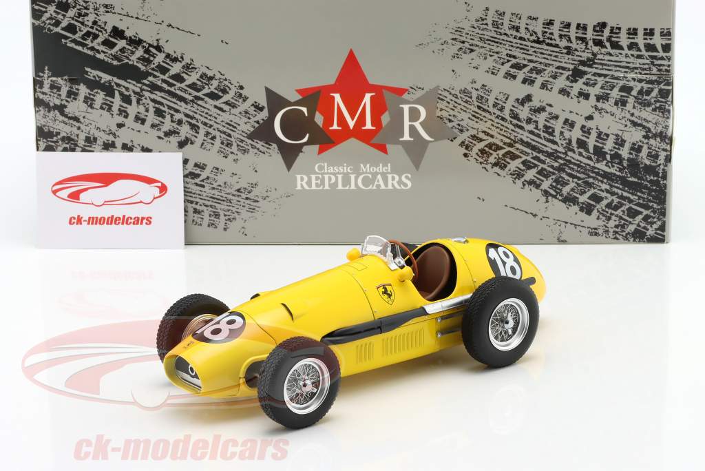 CMR 1:18 J. Swaters Ferrari 500 F2 #18 Winner International Avus