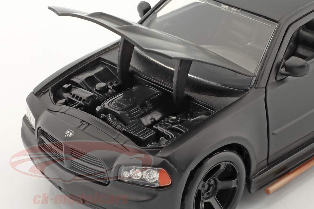 Dodge Charger 2006 Heist Car Fast & Furious マット 黒 1:24 Jada Toys