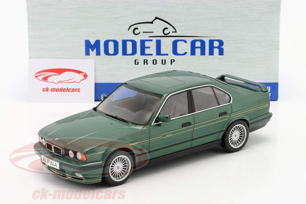 ModelCarGroup 1:18 BMW Alpina B10 (E34) 4.6 緑 メタリック MCG18229 モデル 車 MCG18229  4052176414514