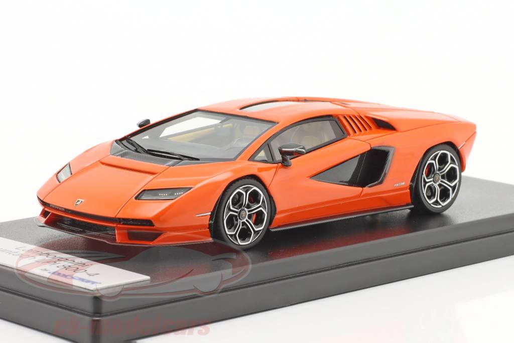 Lamborghini Countach LPI 800-4 Baujahr 2022 arancio orange 1:43 LookSmart