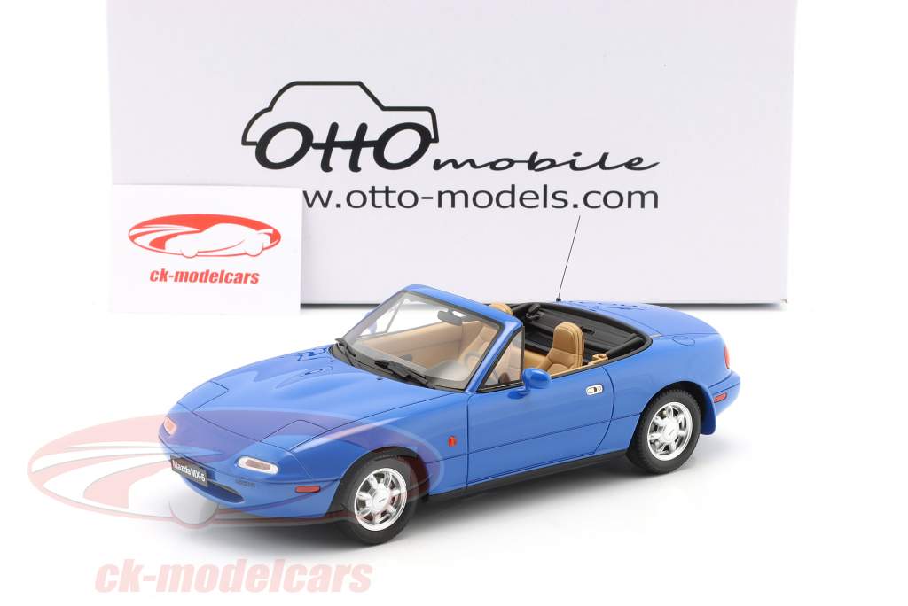 Ottomobile 1:18 Mazda MX-5 Roadster Baujahr 1990 blau OT934