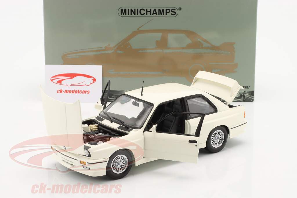 Minichamps 1:18 BMW M3 (E30) Baujahr 1987 weiß 180020307 Modellauto  180020307 4012138761230