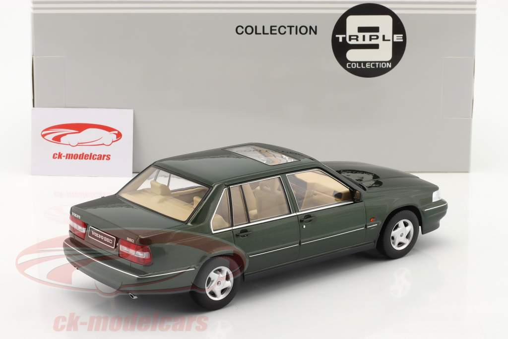 Triple9 1:18 Volvo 960 year 1996 dark green metallic T9-1800300