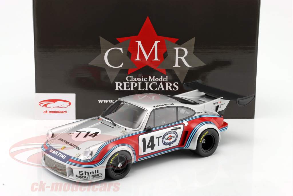Porsche 911 Carrera RSR Turbo #14T Practice 1000km Spa 1974 Martini Racing 1:12 CMR