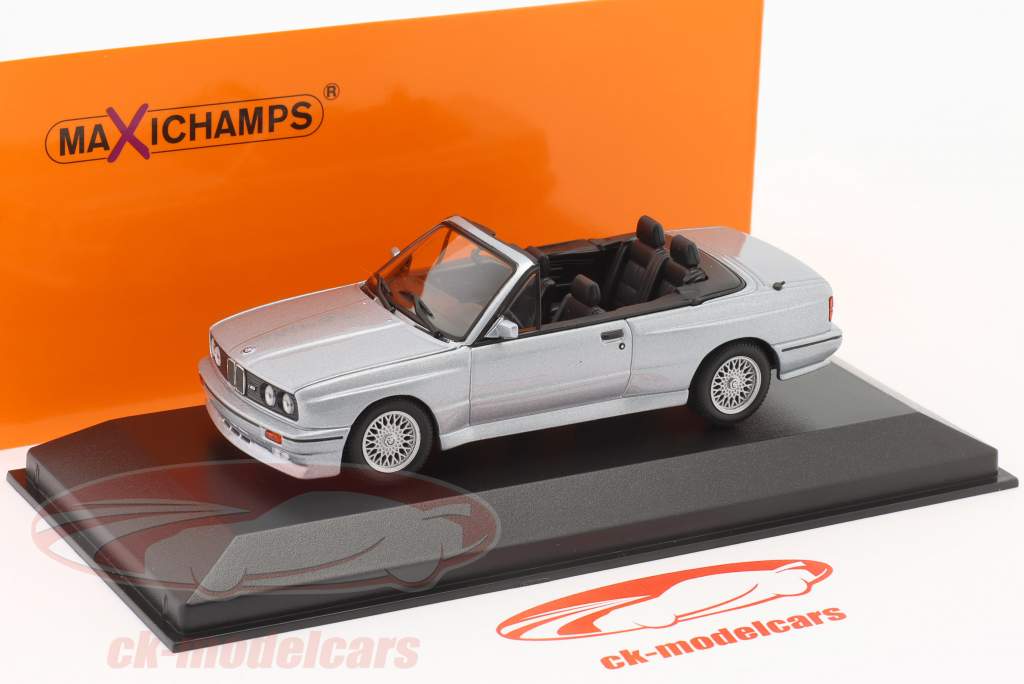 Minichamps 1:43 BMW M3 敞篷车(E30) 建设年份1988 银金属的940020332