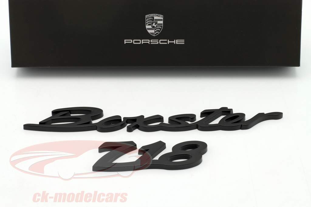 Porsche magneet ingesteld 718 Boxster zwart