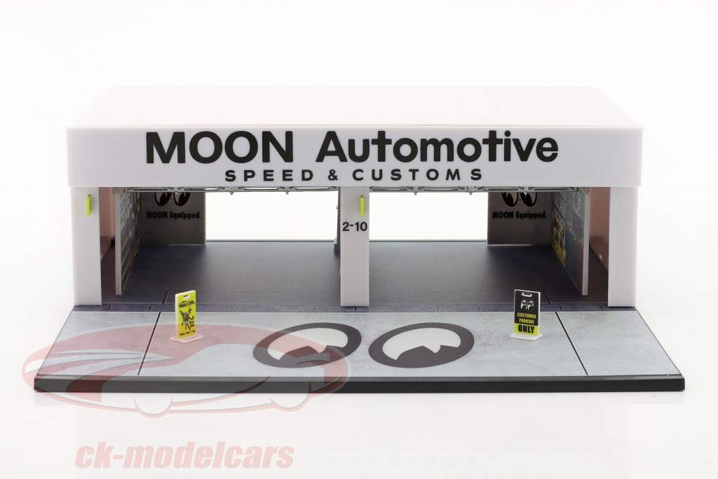 Garage Diorama Mooneyes: Moon Automotive Speed and Customs