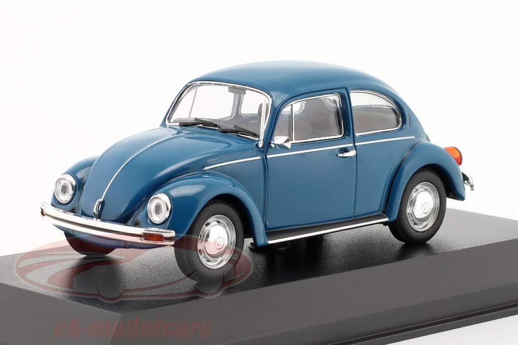 Volkswagen VW 1200 L ano de construção 1983 azul 1:43 Minichamps