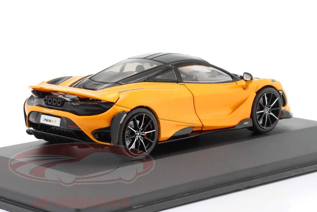 McLaren 765LT V8-Biturbo 建設年 2020 papaya spark オレンジ 1:43 Solido