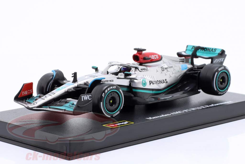 George Russell Mercedes-AMG F1 W13 #63 formula 1 2022 1:43 Bburago