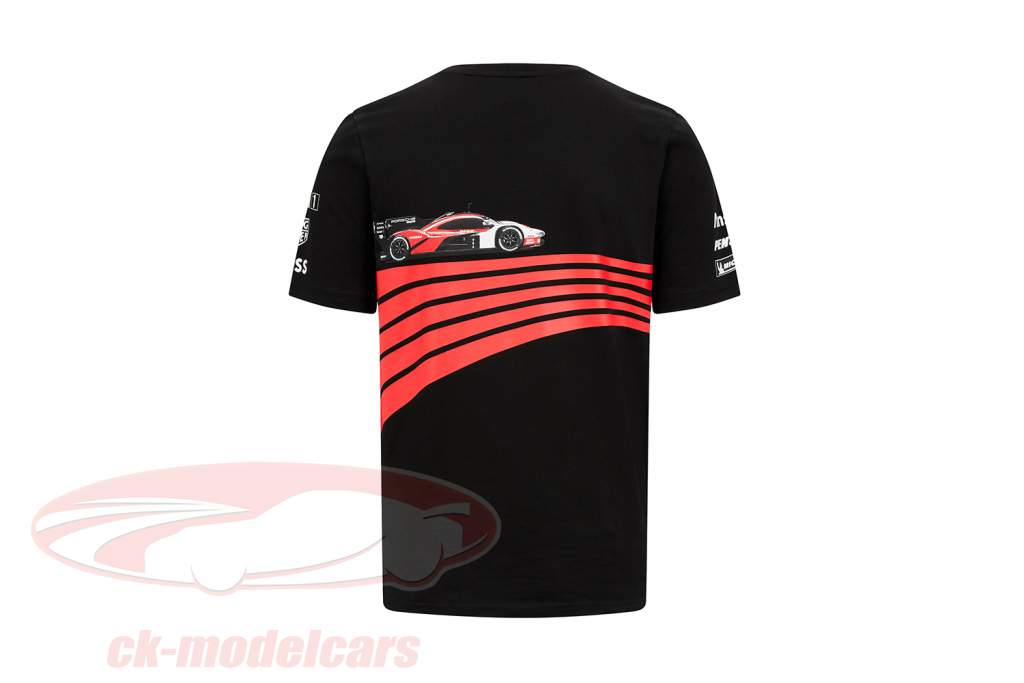 Porsche Motorsport t-shirt Team Penske 963 verzameling zwart