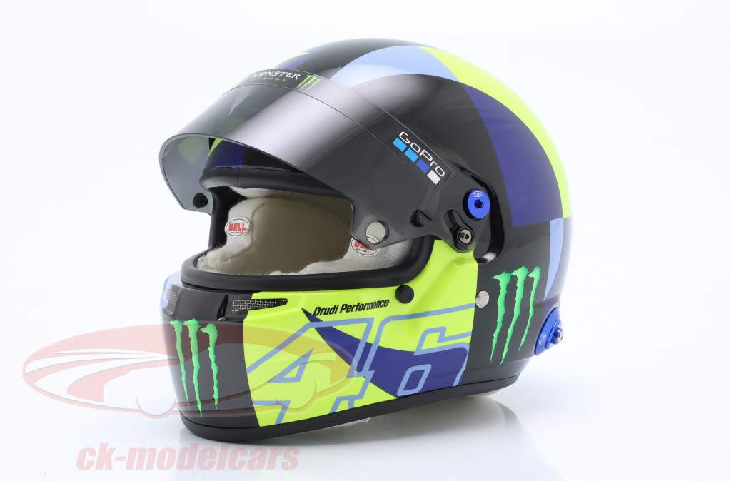 Valentino Rossi Audi R8 LMS GT3 #46 GT World Challenge L&#39;Europe  2022 casque 1:2 Bell