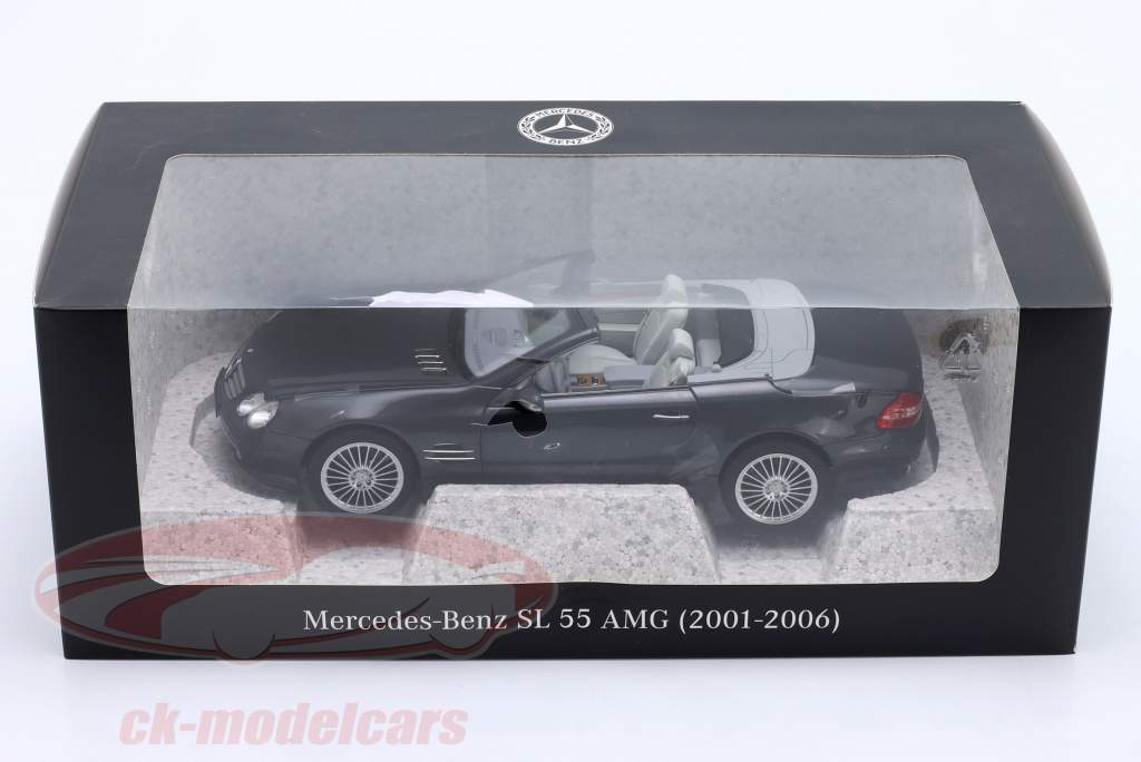 注目ショップ norev 18 Mercedes Benz SL 55 AMG R230 obsidian black メルセデスベンツ ノレブ  ディーラー特注品