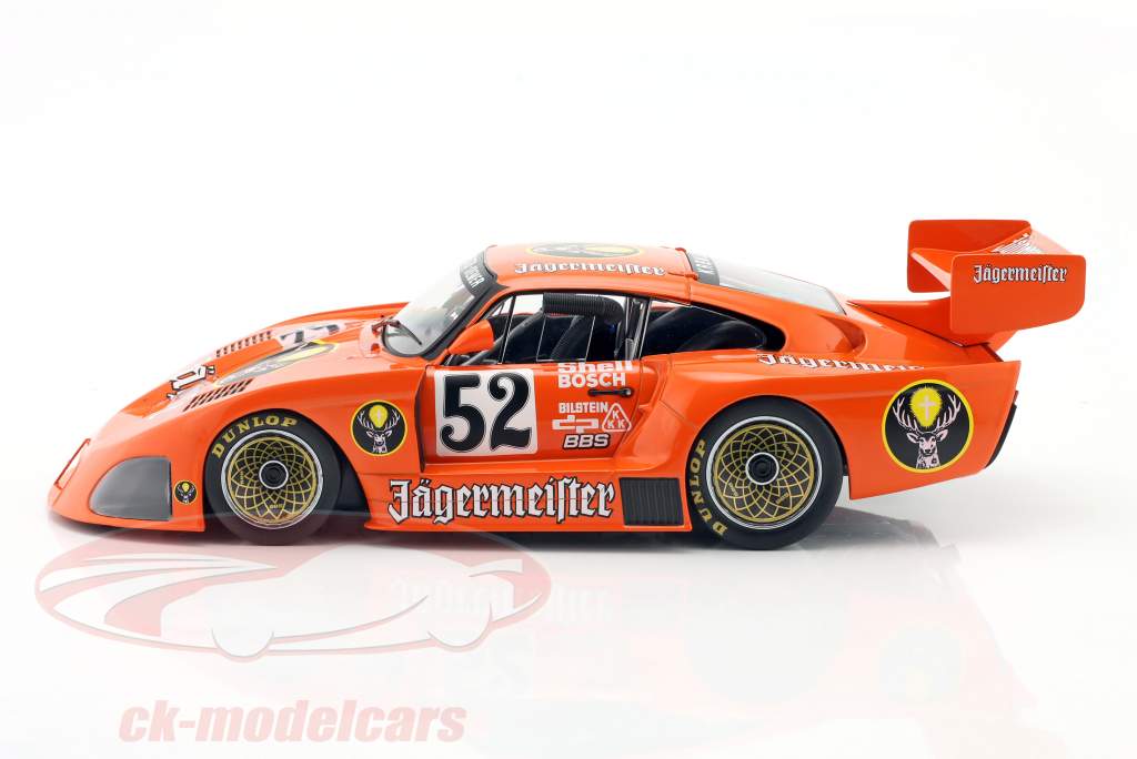 Kremer Porsche 935 K4 #52 Jägermeister 2ème Zolder DRM 1981 Bob Wollek 1:18 WERK83