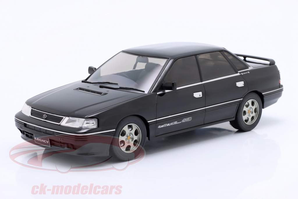 Subaru Legacy RS year 1991 black 1:18 Ixo