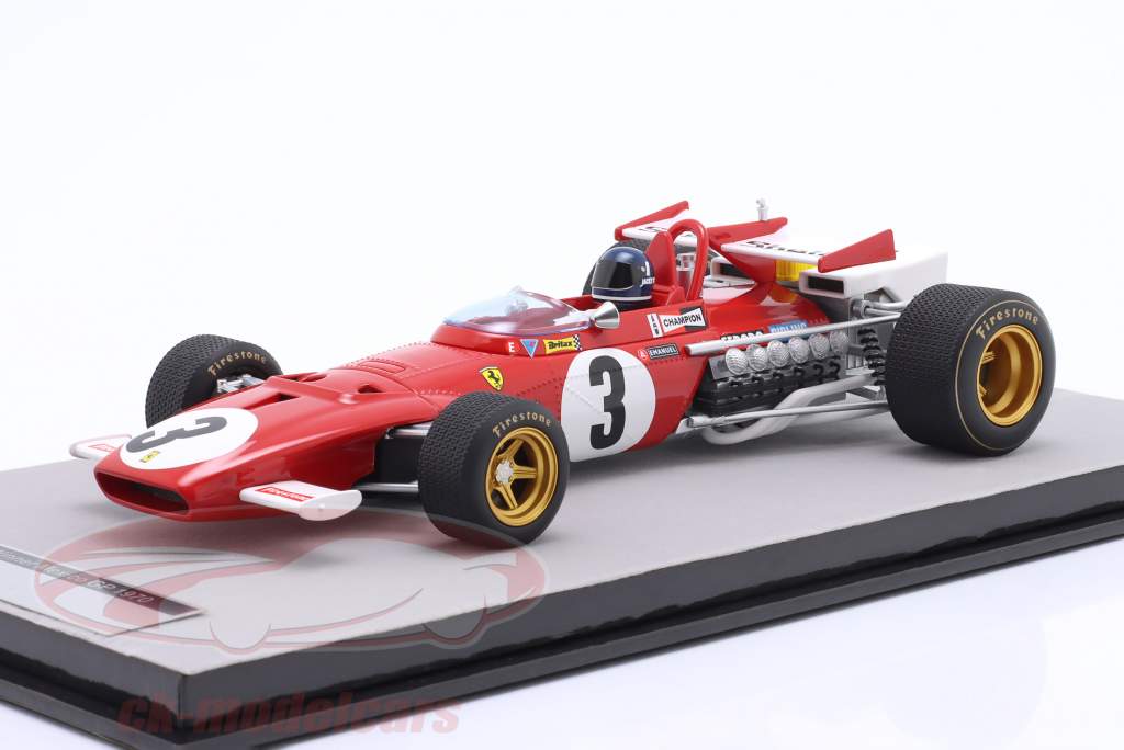 Jacky Ickx Ferrari 312B #3 ganador México GP fórmula 1 1970 1:18 Tecnomodel