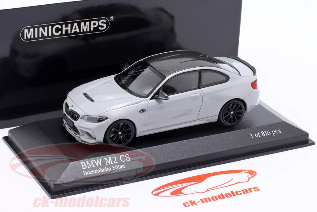Minichamps 1:43 BMW M2 CS (F87) year 2020 Hockenheim silver 