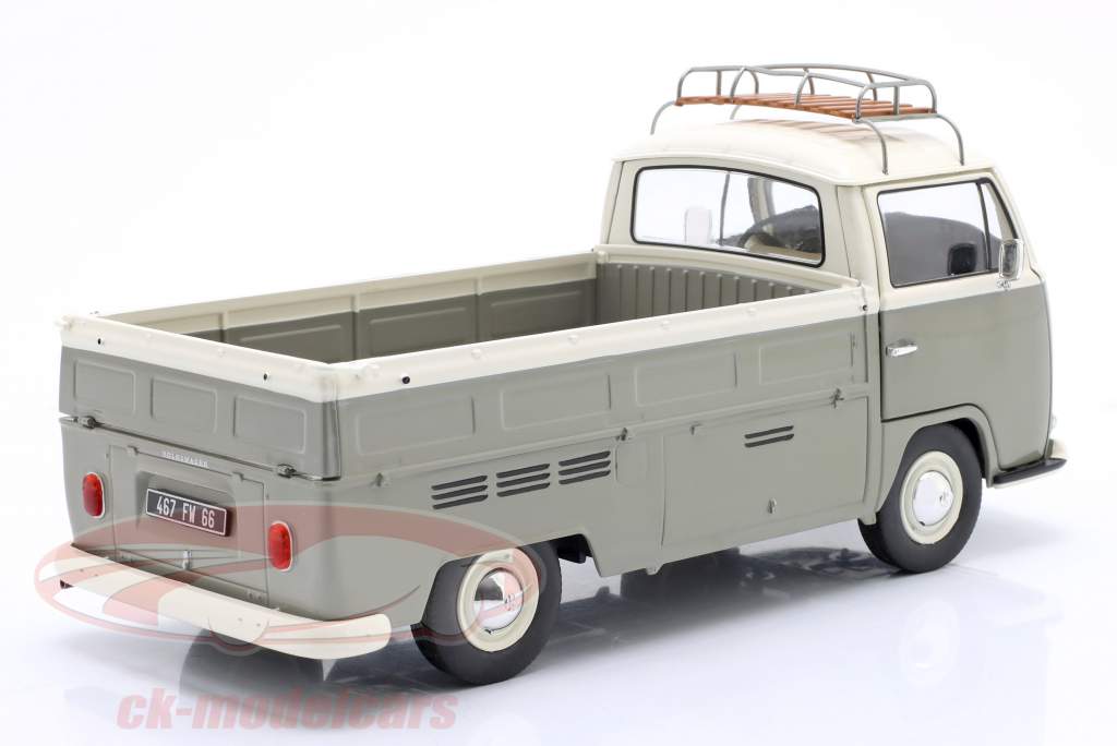 Solido 1:18 Volkswagen VW T2 Pick-Up 建設年 1968 グレー S1809402