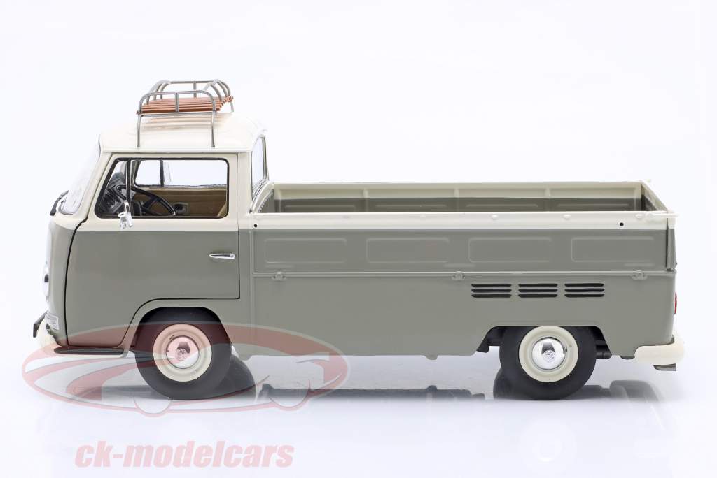 Volkswagen VW T2 Pick-Up 建設年 1968 グレー 1:18 Solido