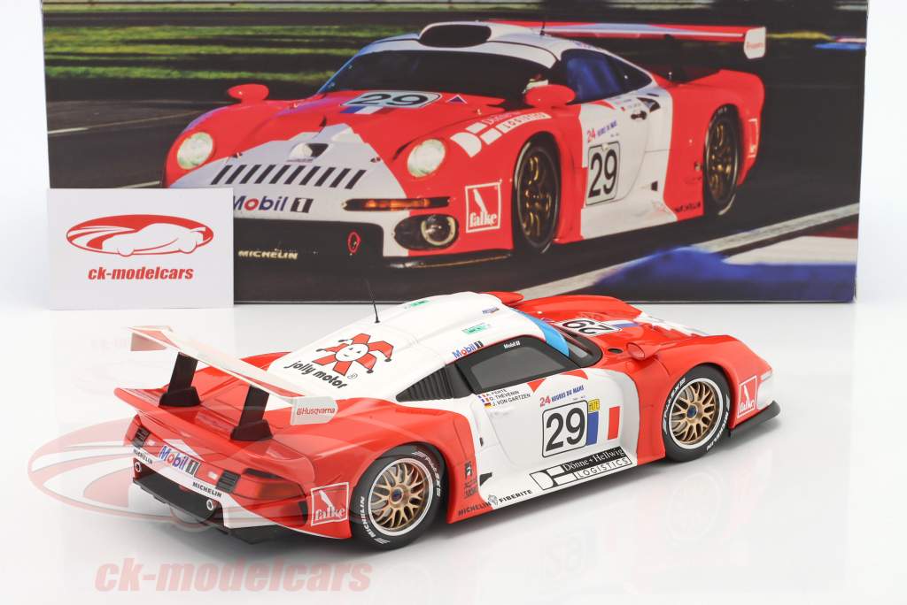 Porsche 911 GT1 #29 24h LeMans 1997 von Gartzen, Thevenin, Ferte 1:18 WERK83